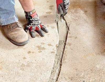 Ремонт бетонных полов