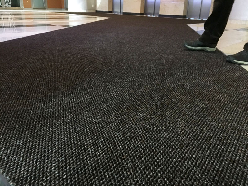 3-ая ступень – вестибюльные (ворсовые грязезащитные ковры)